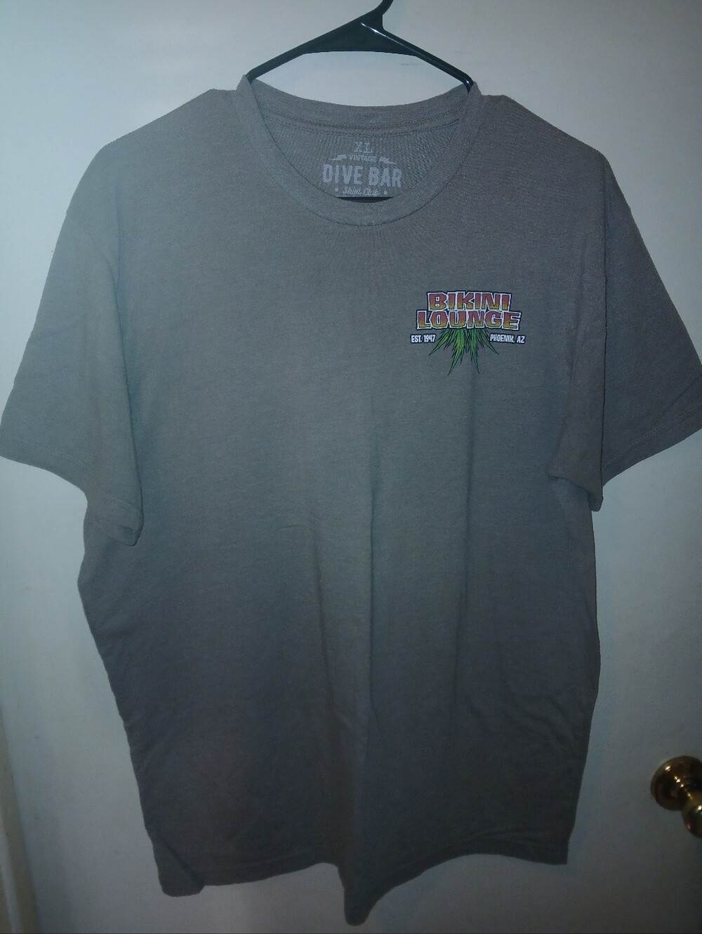 Gray Crew Neck T-Shirt for Men